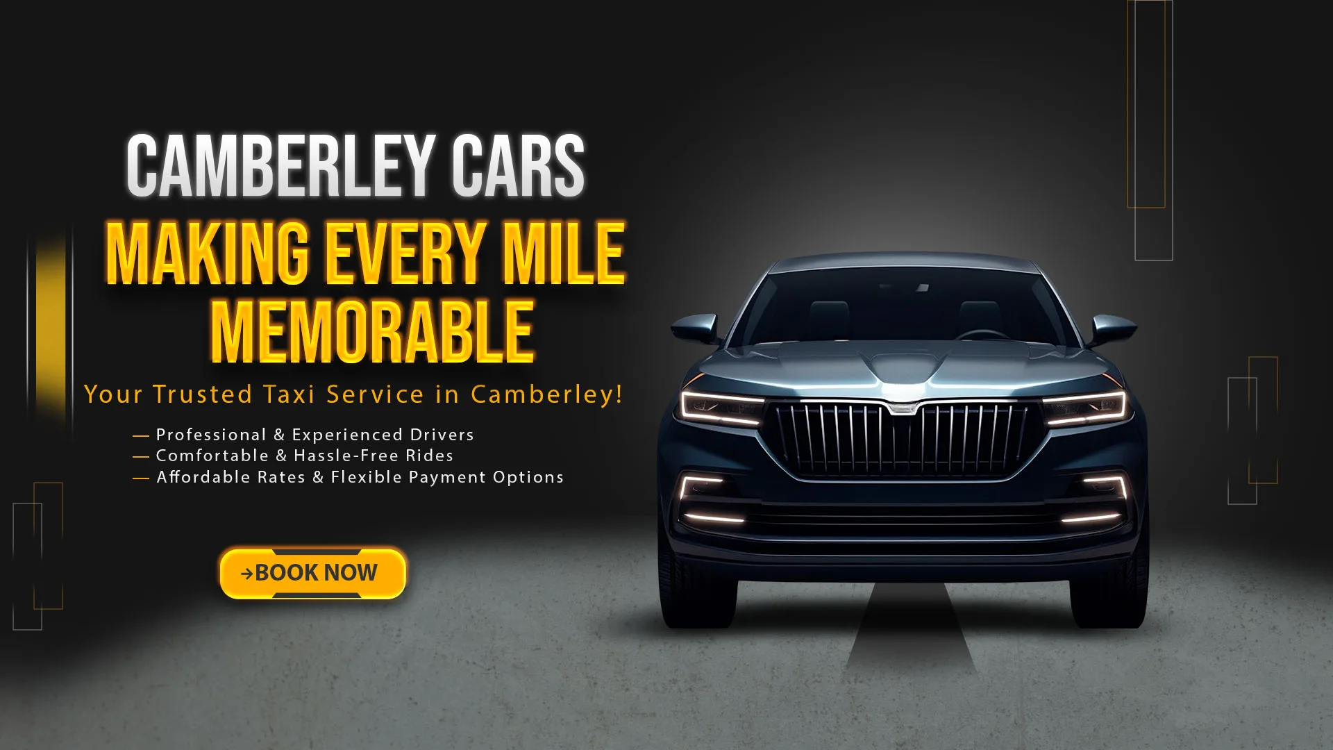 Camberley Cars | Affordable & Reliable Taxi in Camberley Surrey