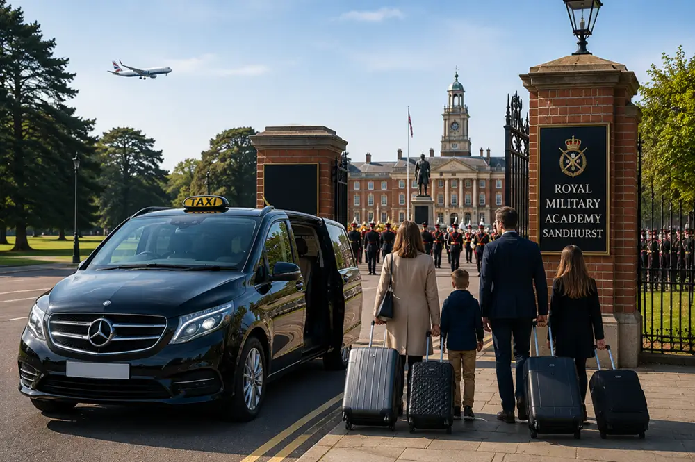Taxi to royal military academy sandhurst a visitor guide