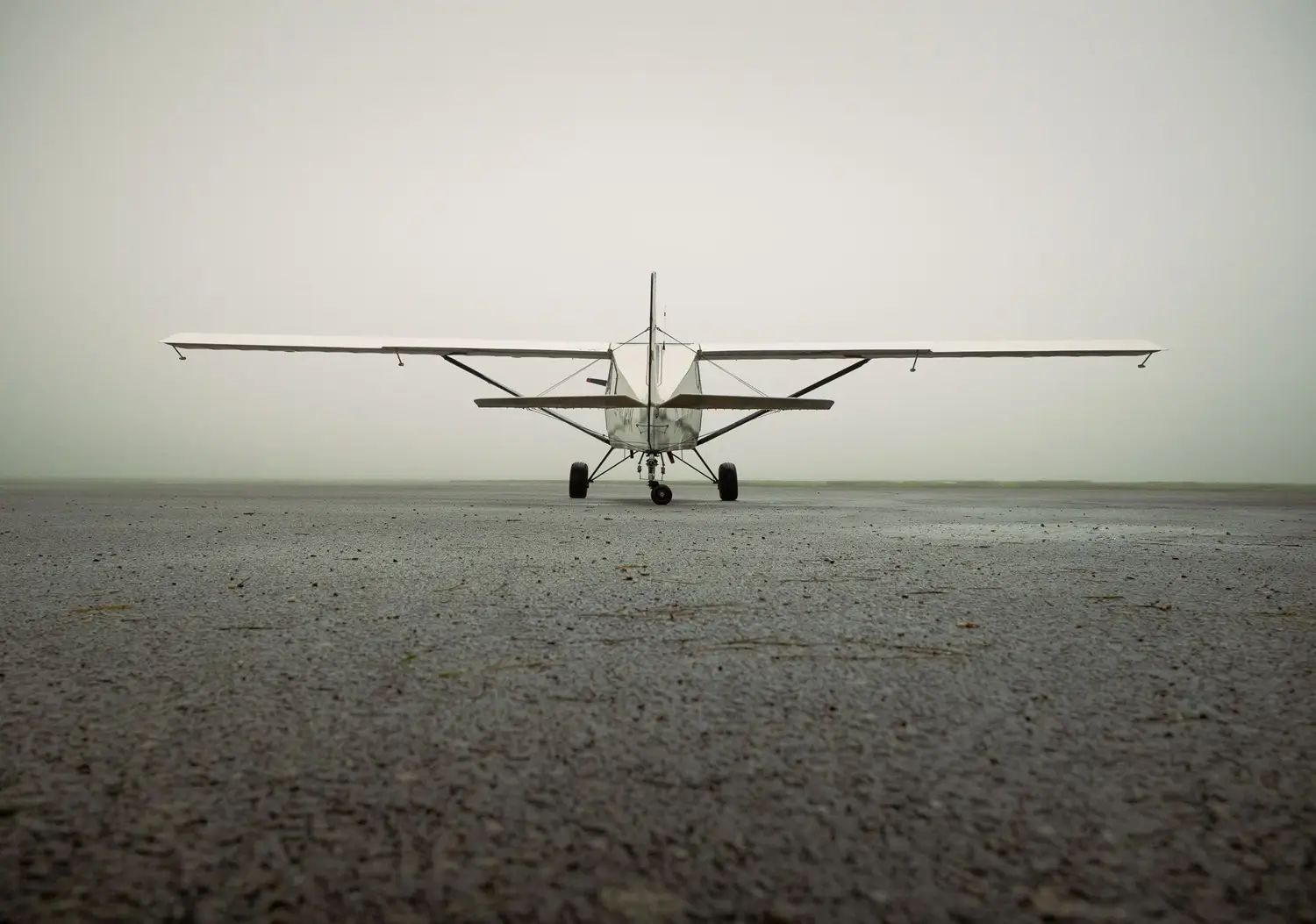 Yateley Taxi Small light aircraft parked on an airfield